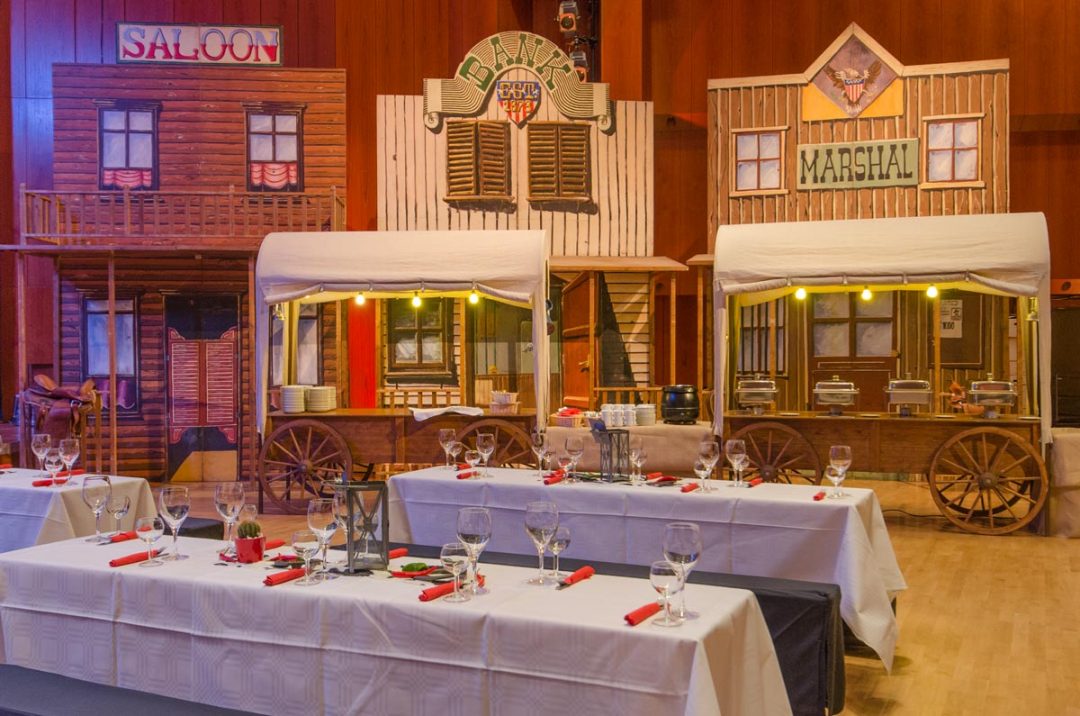 5 unterschiedliche Motive | Wild West Party